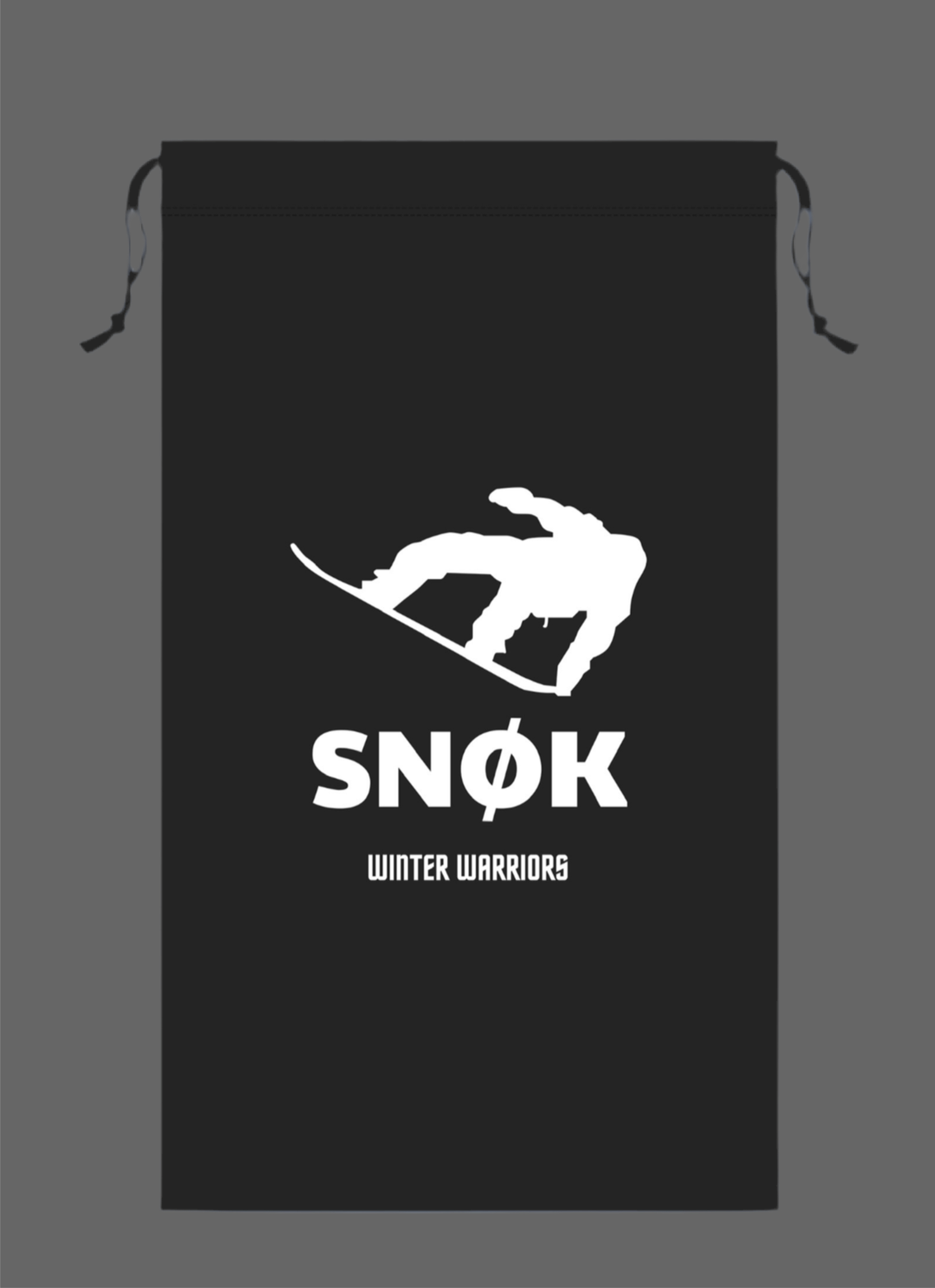 SNØK Glacier Goggles – Black (Red mirror)